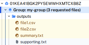 Request tree browser